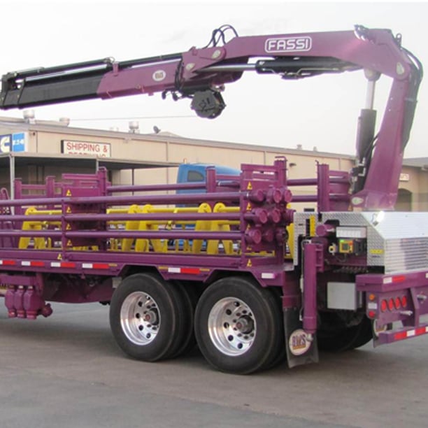 Custom-built truck for oil and gas